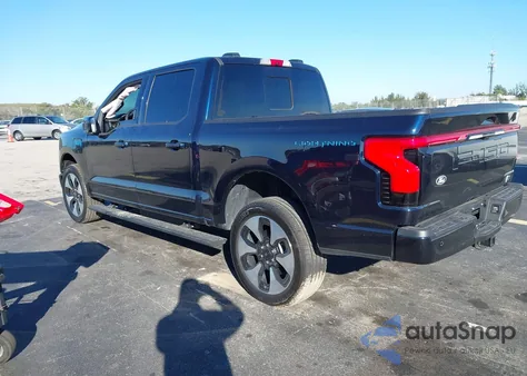 2025 Ford F-150 Lightning Platinum from USA, damaged, VIN 1FT6W7L72SWG20830